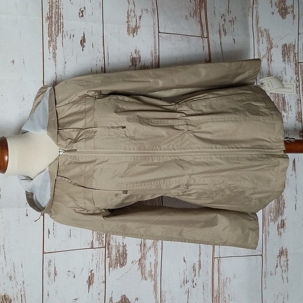 Fleet Street Ltd. Hooded Rain Jacket